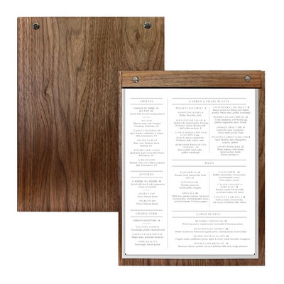 Butler Menu Board