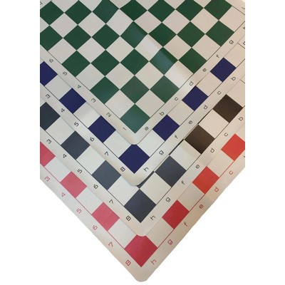 Tournament Roll Up Vinyl Chess Board - 17"
