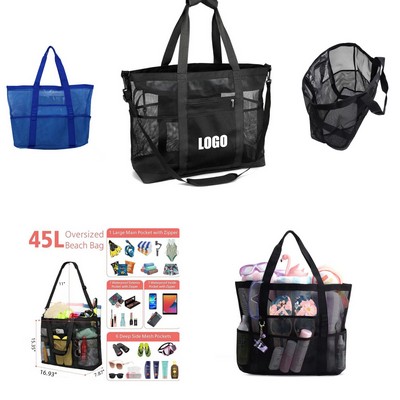 Mesh Tote Bag for Beach