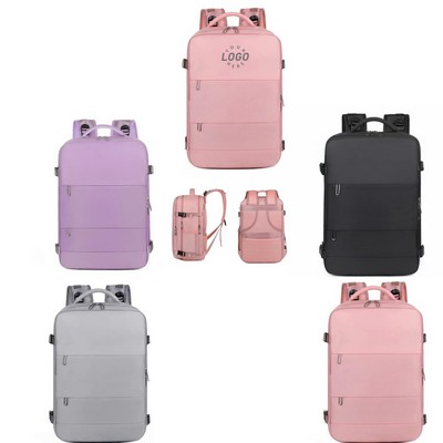 College Backpack with Shoe Compartment for Travel
