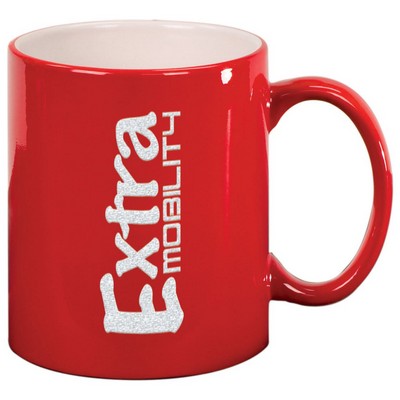 11 oz. Ceramic LazerMug