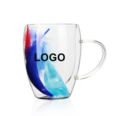 11.8 oz. Glass Coffee Mug