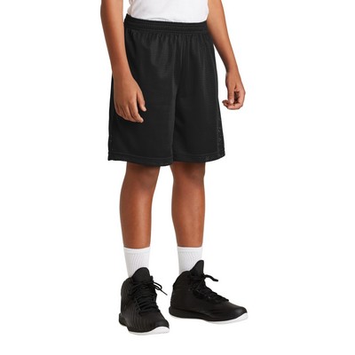 Sport-Tek Youth PosiCharge Classic Mesh Short