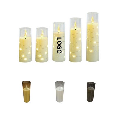 Flameless LED Candles w/Timer