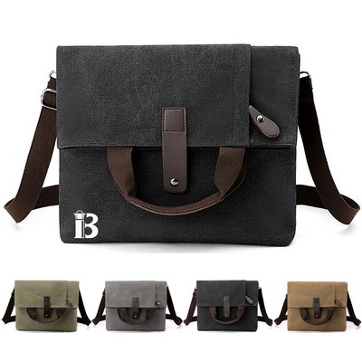 12" Canvas Shoulder Bag