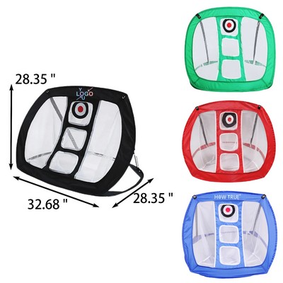 Portable Indoor Golf 3-in-1 Practice Center Hitting Net