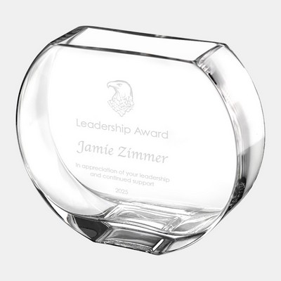 Clear Sphere Vase