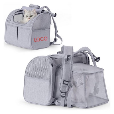 The Expandable Pet Backpack - A Mobile Suite for Your Pet