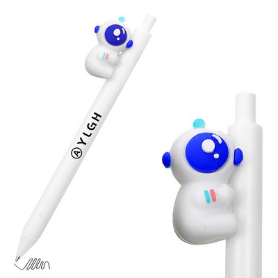 Click Activated Pen With Spaceman