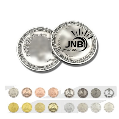 1" Custom Challenge Coin,Personalized Game Token in Metal