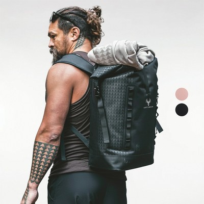 GOT BAG® ROLLTOP Jason Mamoa – GOTS Certified Ocean Plastic Backpack