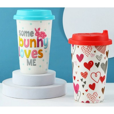 Double Walled Ceramic Mug
