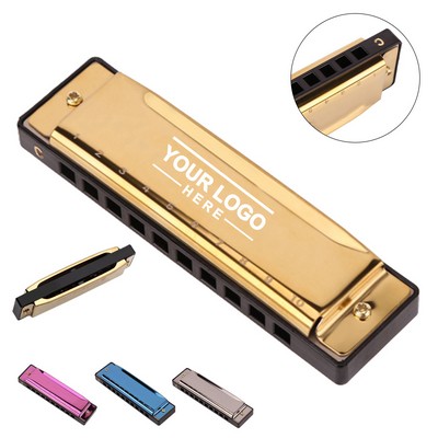 10-Hole Diatonic Blues Harmonica