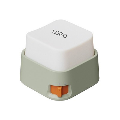 Creative Fidget Button Night Light Minimalist USB Rechargeable Desk Lamp Stress Relief Clicky Light