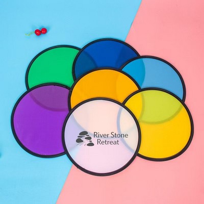 Fold Up Flying Disc w/ Pouch