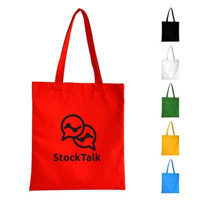 12Oz Cotton Large Shopping Tote Bag 15.7"x13.8"