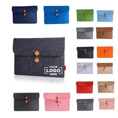 Portable Button-type File Folder