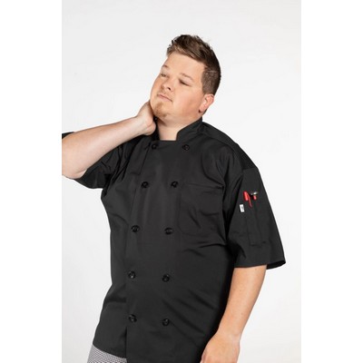 Uncommon Chef Unisex Delray Pro Vent Chef-Coat