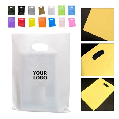 Plastic Die Cut Handle Shopping Bag