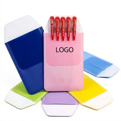 PVC Leak-Proof Pen Pocket Protector