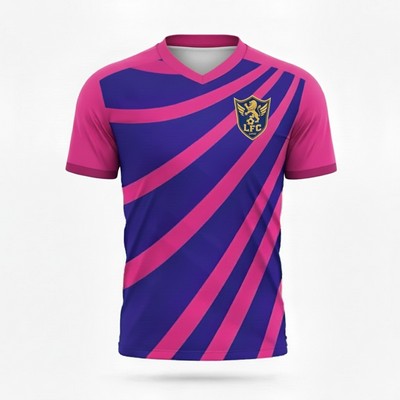Men's Birdseye Mesh Soccer Jersey With Full Color Print