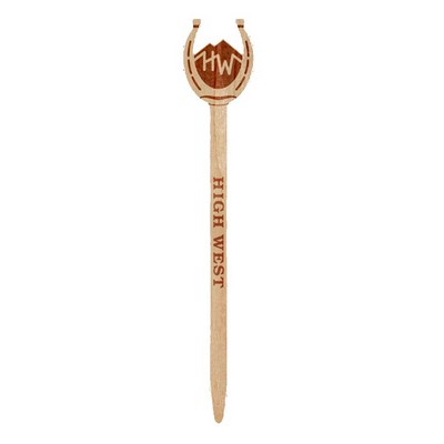 Custom Molded Wood Cocktail Pick