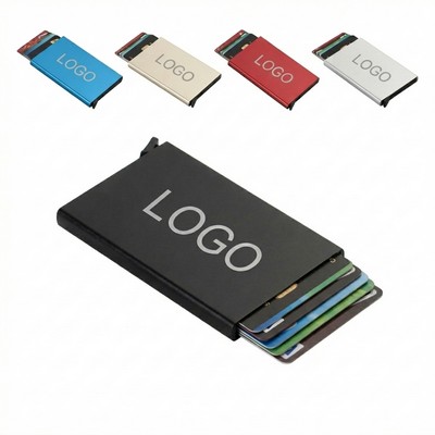 Pop Up Credit Card Holder Case Wallet