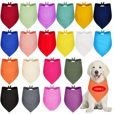 Pet Large Triangle Bandana