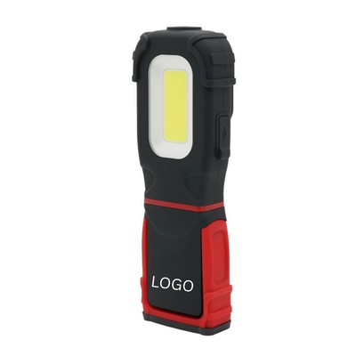 Magnetic COB LED Rechargeable Inspection Work Light