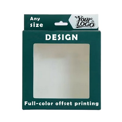 Custom Window Packaging Boxes: Clear PVC