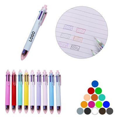 5" 1 Pens 5 Color Ballpoint & 0.5 Mm Mechanical Pencil
