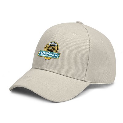 6 Panel Mid Profile Baseball Cap