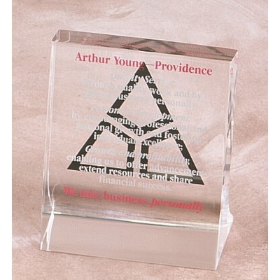 Lucite Easel Display Stand Embedment (4 1/2"x5")