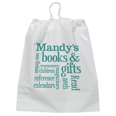 Cotton Draw Bag - Flexo Ink Print (9 1/2" x 12")