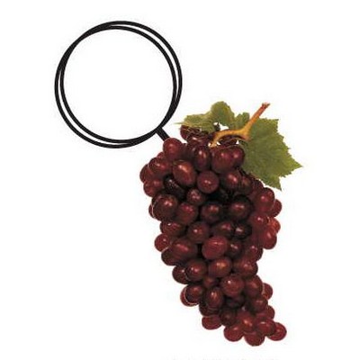 Purple Grapes Executive Key Chain w/Mirrored Back (4 Square Inch)