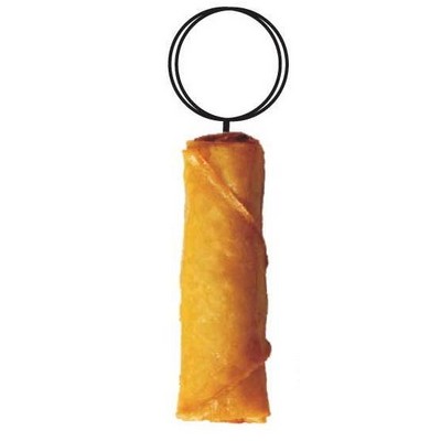 Egg Roll Executive Key Chain w/Mirrored Back (6 Square Inch)