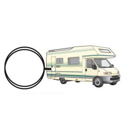 Recreational Vehicle 2 Executive Keychain w/Mirrored Back (12 Square Inch)