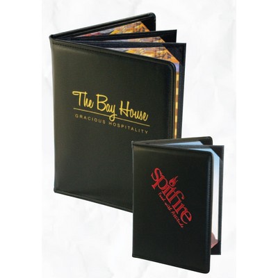 Edwardian Triple Panel 4 View Menu Cover (8 1/2"x11")