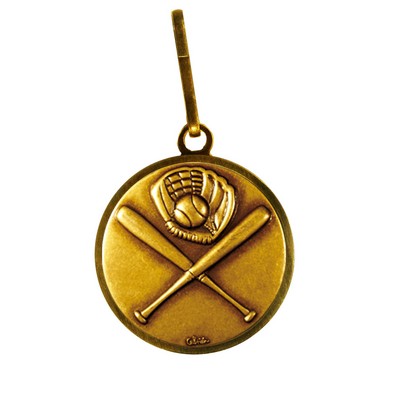 Zipper Pull with 1" Event- Baseball General
