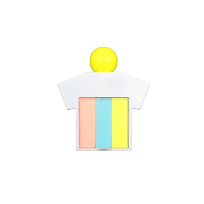 Human Shape Sticky Note With Paper Clip Drawer Set