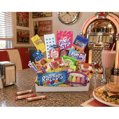 Retro Candy Blast Gift Box Nostalgic Snacks