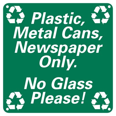 Plastic Sign | Custom | Die Cut Shape | .055" Thickness | 74 to 93 Sq In