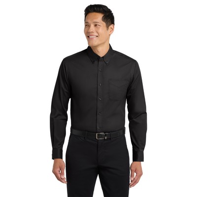 Port Authority® Tall Easy Care Long Sleeve Shirt
