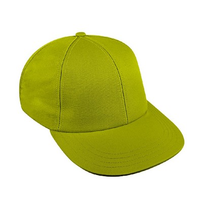 Solid Color Twill Snapback Lowstyle Hat
