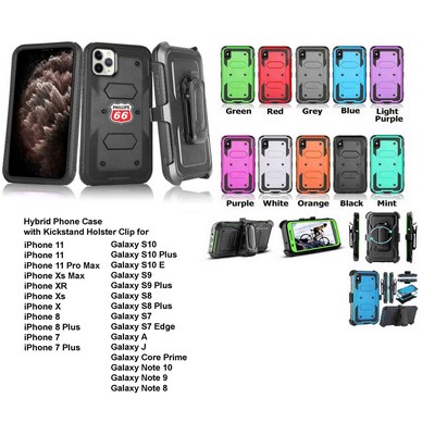 iBank ® Shockproof Case works with Galaxy A10e/A15/A16/A23/A32/A52 + Screen Protector