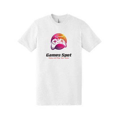 American Apparel 2001W - White - Full-Color Imprint