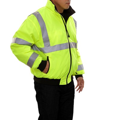 Reflective Apparel™ Systems Gear 3 Poly Pongee Water Resistant 3-Season Jacket- 3M™ Scotchlite™