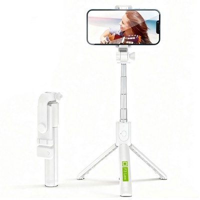Selfie Stick with Tripod & Bluetooth Remote