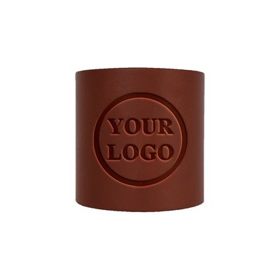 Leather Can Holder