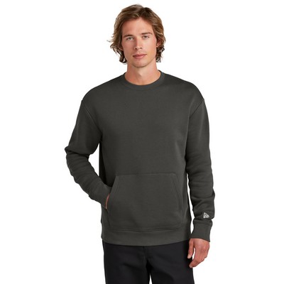 New Era® Heritage Fleece Pocket Crew